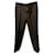 Lanvin Pantalon tailleur noir vintage Laine  ref.439014
