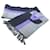 [Occasion] Louis Vuitton Escharp V Istrik M71989 Logo de silencieux bleu marine x violet x gris Laine  ref.439222
