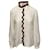 Marni Ruffled Collar and Button Blouse in Cream Acetate White Cellulose fibre  ref.439767