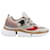 Chloé Sneakers Chloe Sonnie in camoscio multicolor Multicolore Svezia  ref.439769