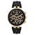 Autre Marque Versus Versace Logo Gent Chrono Strap Watch Golden Metallic  ref.439808