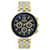 Autre Marque Versus Versace Logo Gent Chrono Bracelet Watch Metallic  ref.439824