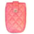 Chanel Klassisch Pink Leder  ref.440462