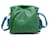 Loewe Shoulder Bag Green Leather  ref.440614