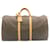 Louis Vuitton Keepall 55 Marrone Tela  ref.440692