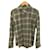 Vivienne Westwood MAN Long sleeve shirt / 44 / cotton / BRW / check / model number 299036 Brown  ref.440711