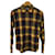 Vivienne Westwood 19SS / Ozzy Clark Shirt / Long Sleeve Shirt / 44 / Cotton / YLW / Check Yellow  ref.440716