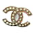 Chanel Alfinetes e broches Dourado Metal  ref.440728