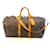Louis Vuitton keepall 55 MONOGRAM STRAP Brown Leather  ref.440751