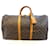 Louis Vuitton keepall 55 Monogram Brown Leather  ref.440762