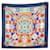 Hermès NEW HERMES SCARF INDIAN ART OF THE PLAINS CARRE 90 BLUE SILK NEW SILK SCARF  ref.440775