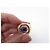 ANELLO LALIQUE CHEVALIERE CABOCHON T51 ANELLO IN CRISTALLO PLACCATO ORO GIALLO E ROSA - vista 5