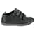 Louis Vuitton Raro niño Sz 25 Sneaker Slalom de piel negra Cuero  ref.440926