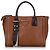 Prada Brown Grace Lux Concept Satchel