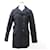 [USADO] Louis Vuitton Mackintosh Mackintosh Trench Coat Ladies Negro Algodón  ref.441051