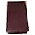 Cartier Purses, wallets, cases Dark red Leather  ref.441238