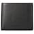 Balenciaga Men's Essential square folded coin wallet in black Leather  ref.442248