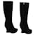 NWT YSL Yves Saint Laurent Studio 75 Platform Black Boots Shoes 8 US 38 eu Suede  ref.442404