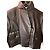Carven Cropped Lederjacke Schwarz - Ansicht 2