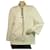 Decote de pérolas e miçangas de algodão branco ETRO, Blusa de borlas túnica tamanho superior 38  ref.442736
