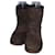Ugg Boots Dark brown Lambskin  ref.1152166