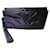Hugo Boss black satin evening clutch bag  ref.442796