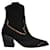 Zadig & Voltaire Ankle Boots Cara em couro preto  ref.442904
