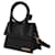 Jacquemus Le Chiquito Noeud Bag in Black Leather  ref.443156