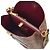 Coach Borsa Secchiello Willow in Tela Marrone e Toppe - vista 4