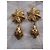 Yves Saint Laurent clip dorate, barocco. D'oro - vista 5