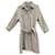 casaco vintage Burberry em Tweed irlandês t 36/38 Cinza  ref.443967