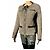 Abrigo Twin Set Marrón Negro Poliéster M Castaño - vista 7