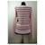 Bitte Kai Rand Rosa Gestreifter Pullover Bluse Pink  - Ansicht 4