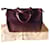 Louis Vuitton Speedy Prune Dark purple Leather  ref.444241