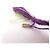 PULSEIRA ELEFANTE TURQUESA AURELIE BIDERMANN FIOS DE ALGODÃO ROXO - vista 3