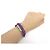 PULSEIRA ELEFANTE TURQUESA AURELIE BIDERMANN FIOS DE ALGODÃO ROXO - vista 5