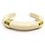 NUOVO BRACCIALE AURELIE BIDERMANN KATT AVORIO KATBR03 MG PM T17 RESINA ECRU Crudo