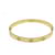 Love BRACCIALE CARTIER AMORE 19 cm in oro giallo 18K 34GR + SCATOLA GIOIELLO IN ORO GIALLO D'oro  ref.444488