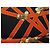 Kelly Hermès RARA SCIARPA HERMES TRES KELY SQUARE 70 SCIARPA IN SETA NERA SMERIGLIATA + SCATOLA Nero - vista 5