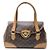LOUIS VUITTON BEVERLY GM SR HANDBAG0190 LEATHER & CANVAS MONOGRAM HAND BAG Brown
