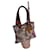 sac porté épaule à fleurs Marni Toile Multicolore  ref.444665