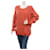 Cos Knitwear Orange Viscose Polyamide  ref.444674