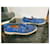 Sebago Dockside Bianco Blu Blu chiaro - vista 3