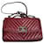 Classique Chanel Classic Cuir Rouge  ref.444972