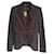 Veste Gucci cintrée Laine Marron foncé  ref.444977