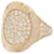 Bulgari pink gold ring model "Bulgari Bulgari", diamants. Diamond  ref.445207