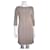 Diane Von Furstenberg DvF Sarita Acorn Guipure Lace dress Light brown  ref.445231