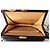 Autre Marque Sac Crocodile Vintage Doré Marron foncé - vue 10