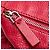 Borsa a tracolla mini Pandora in pelle rossa di Givenchy - vista 9