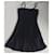 Bcbg Max Azria Dresses Black Silk Polyester  ref.445811